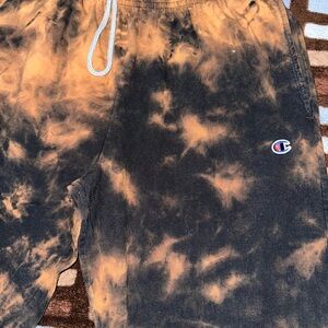Champion Black Tie-Dye joggers